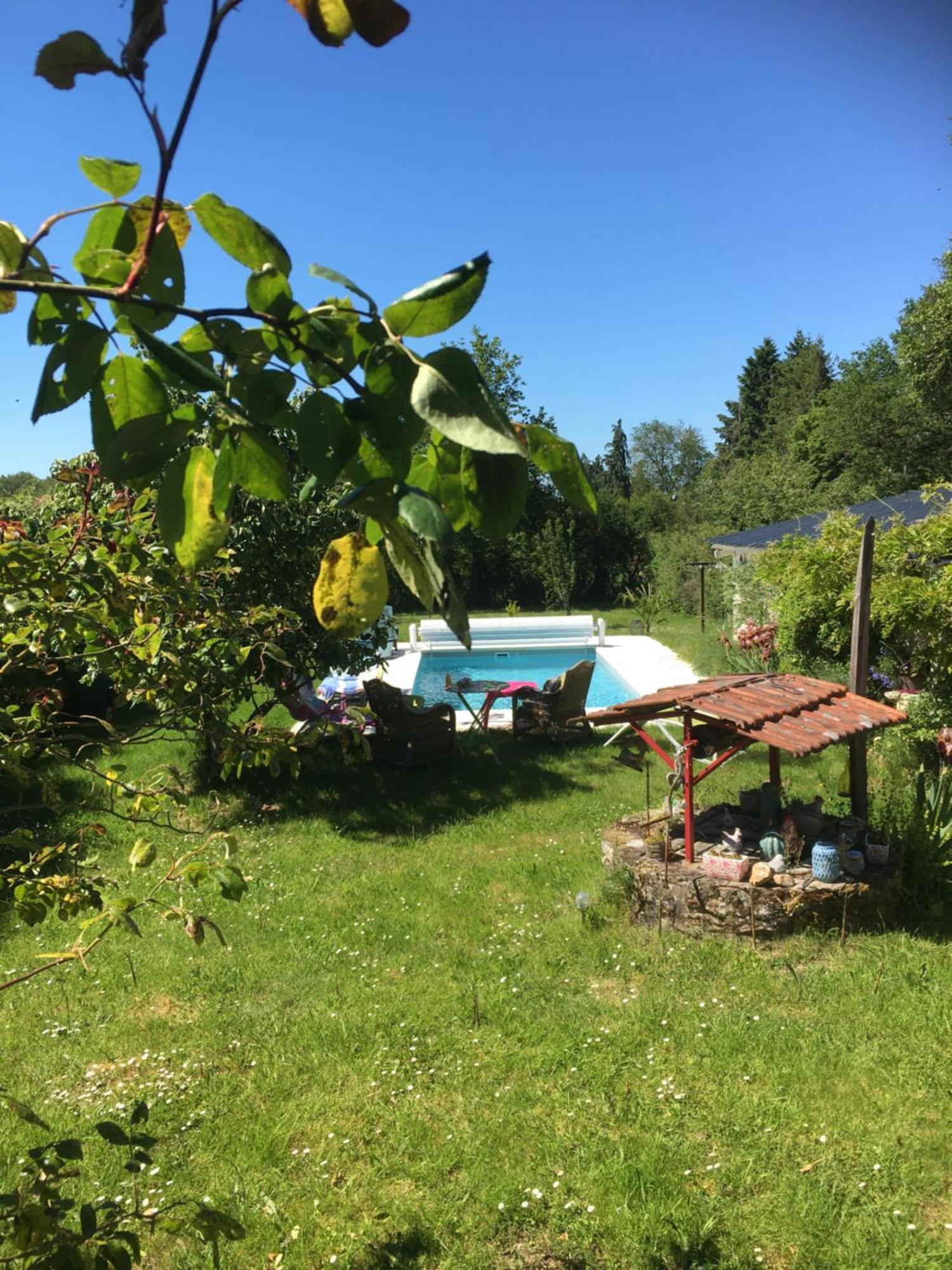 Chambre Au Jardin Tente De Charme Eguzon-Chantome Eksteriør billede